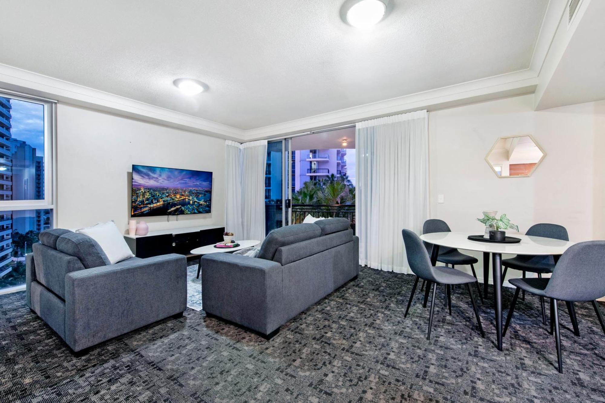 Chevron Renaissance - Self Contained & Privately Managed Apartments Guldkusten Exteriör bild